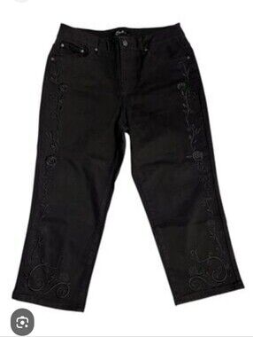 Earl jeans straight leg size 6. Dark blue 🌺